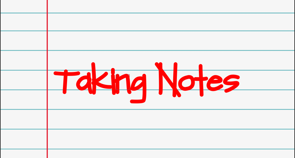 Taking Notes - image 1 - student project