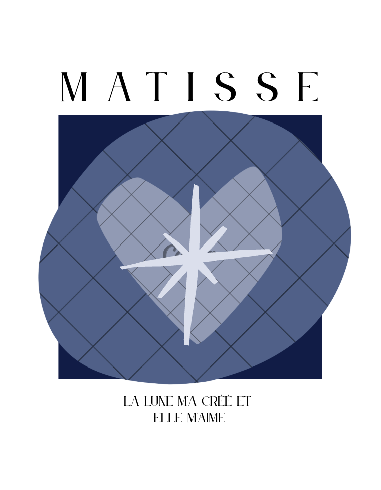 Matisse-inspired art print - image 1 - student project