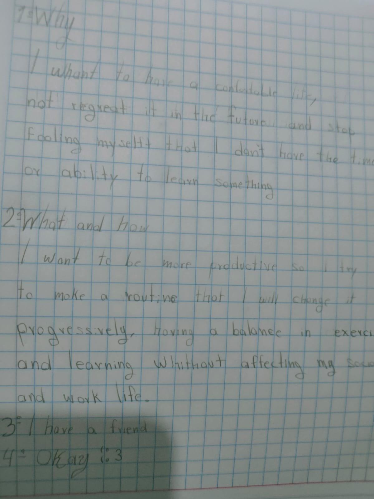 I will start right now - image 1 - student project