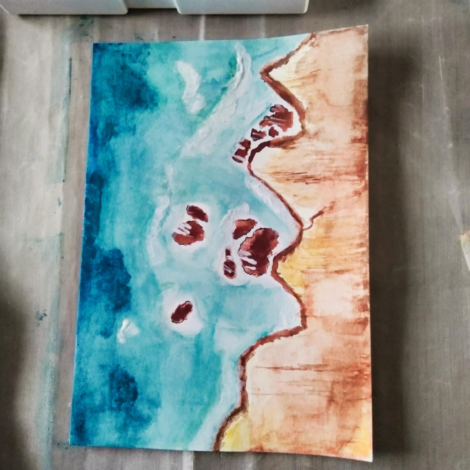 Watercolor marathon - image 2 - student project