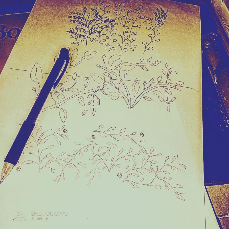 Watercolor with nature - image 5 - student project