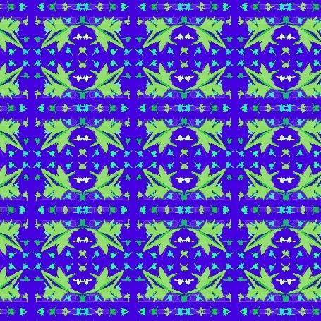 Vectorized leaf pattern - image 5 - student project