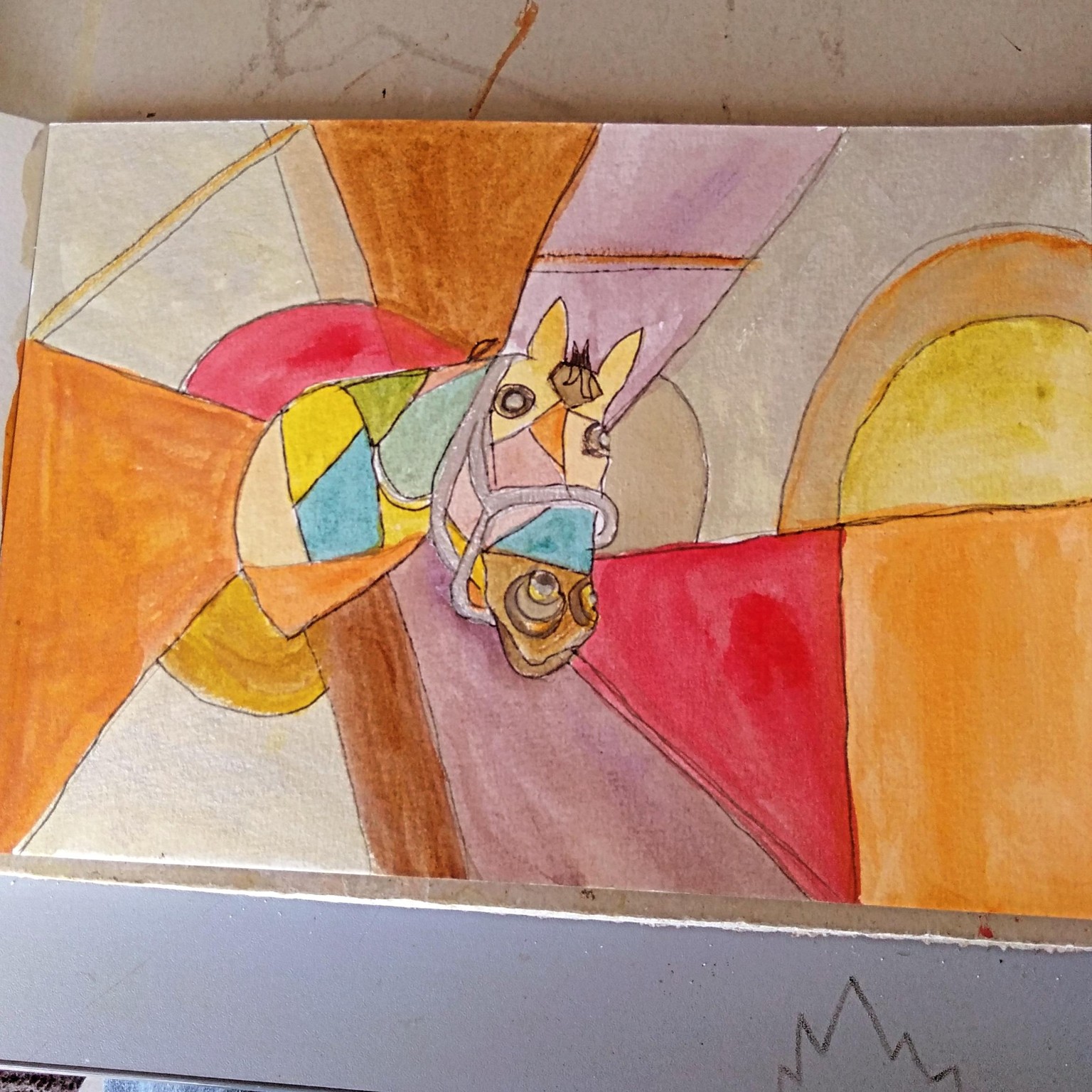 Cubism portray - image 2 - student project