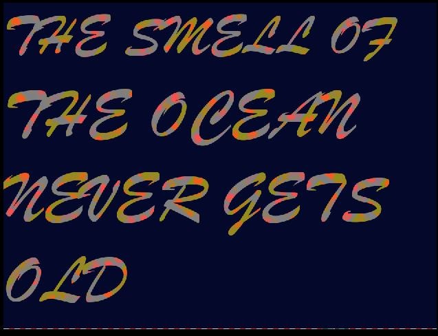 Faux watercolor lettering - image 4 - student project