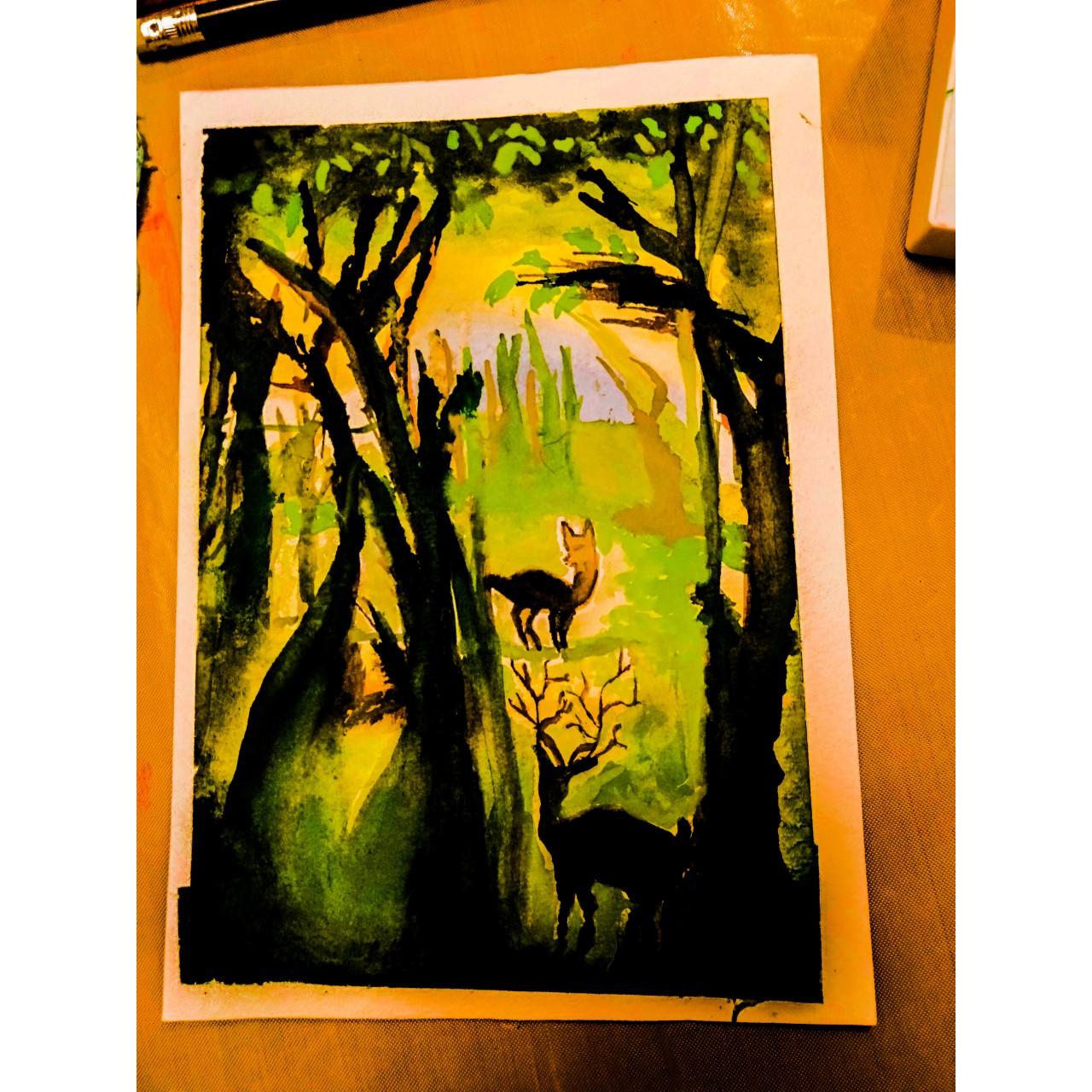 Water woodland - image 2 - student project