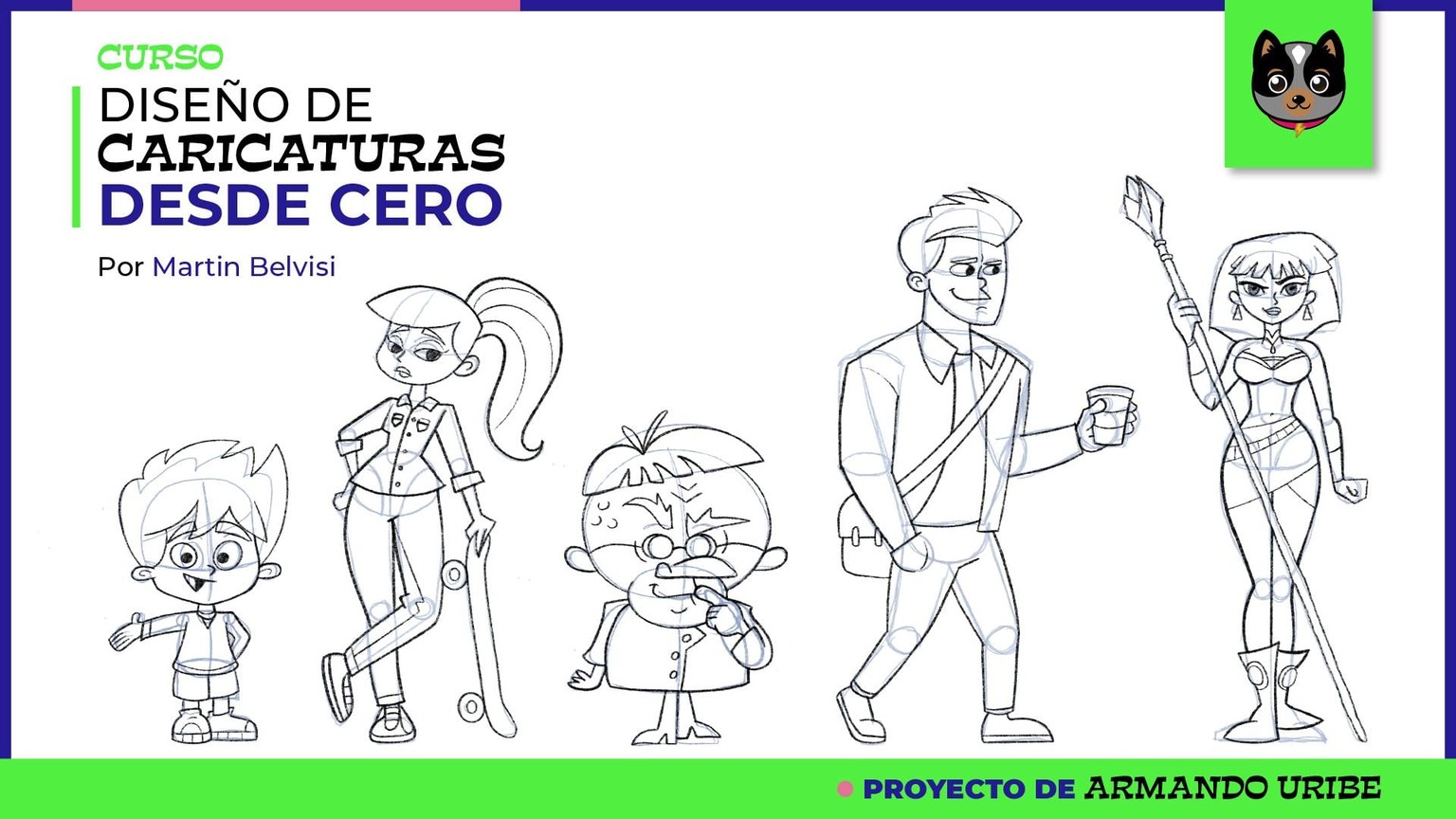 Diseño de Caricaturas desde Cero por Armando Uribe - image 1 - student project