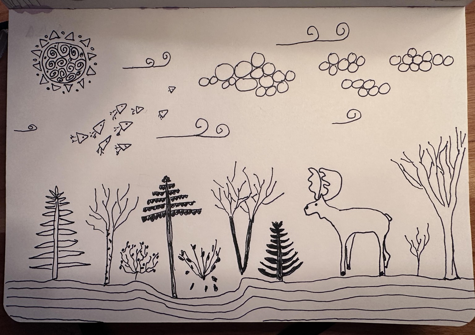 Woodland Doodle - image 1 - student project