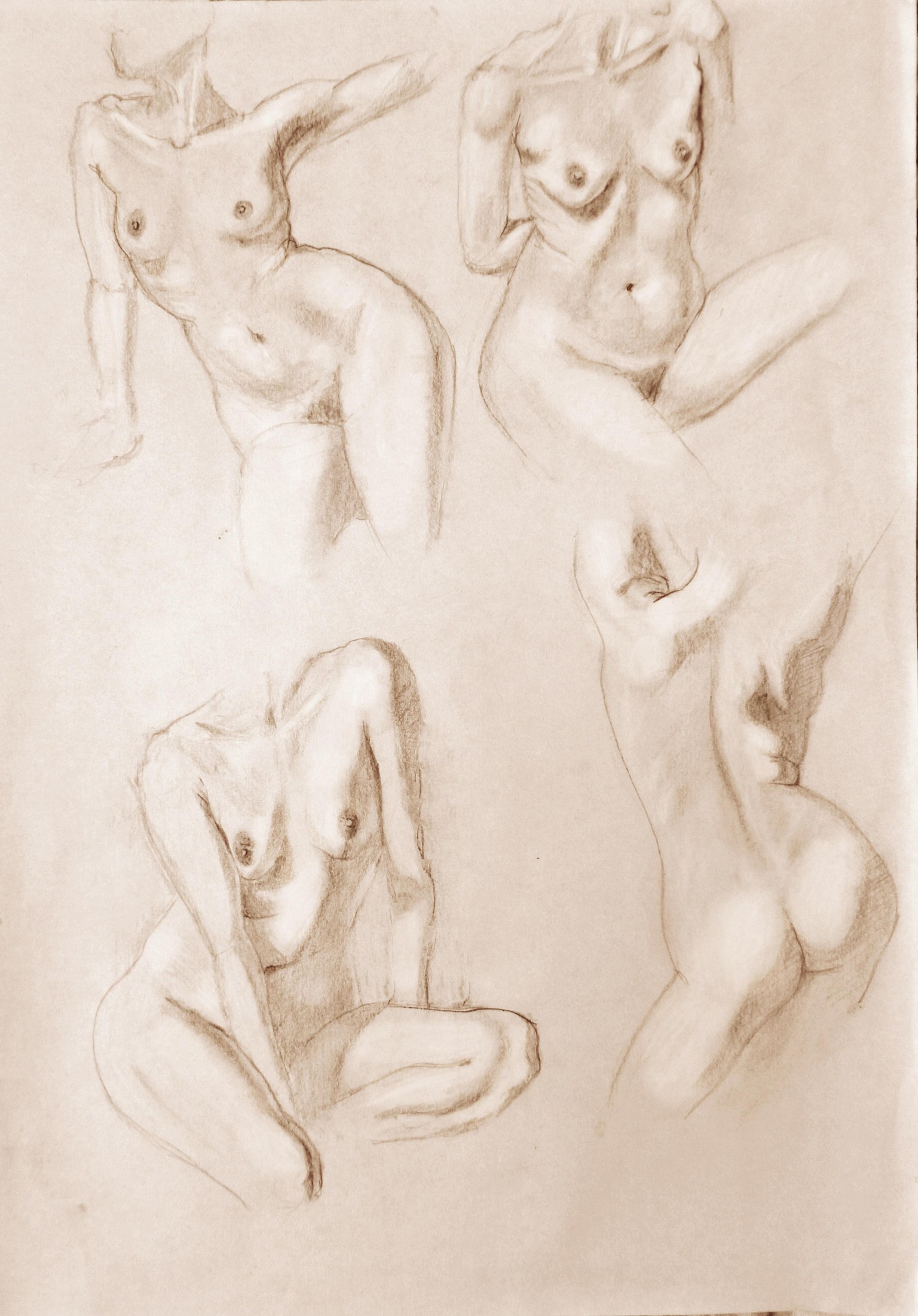 Figure drawing - Gesture - image 1 - student project