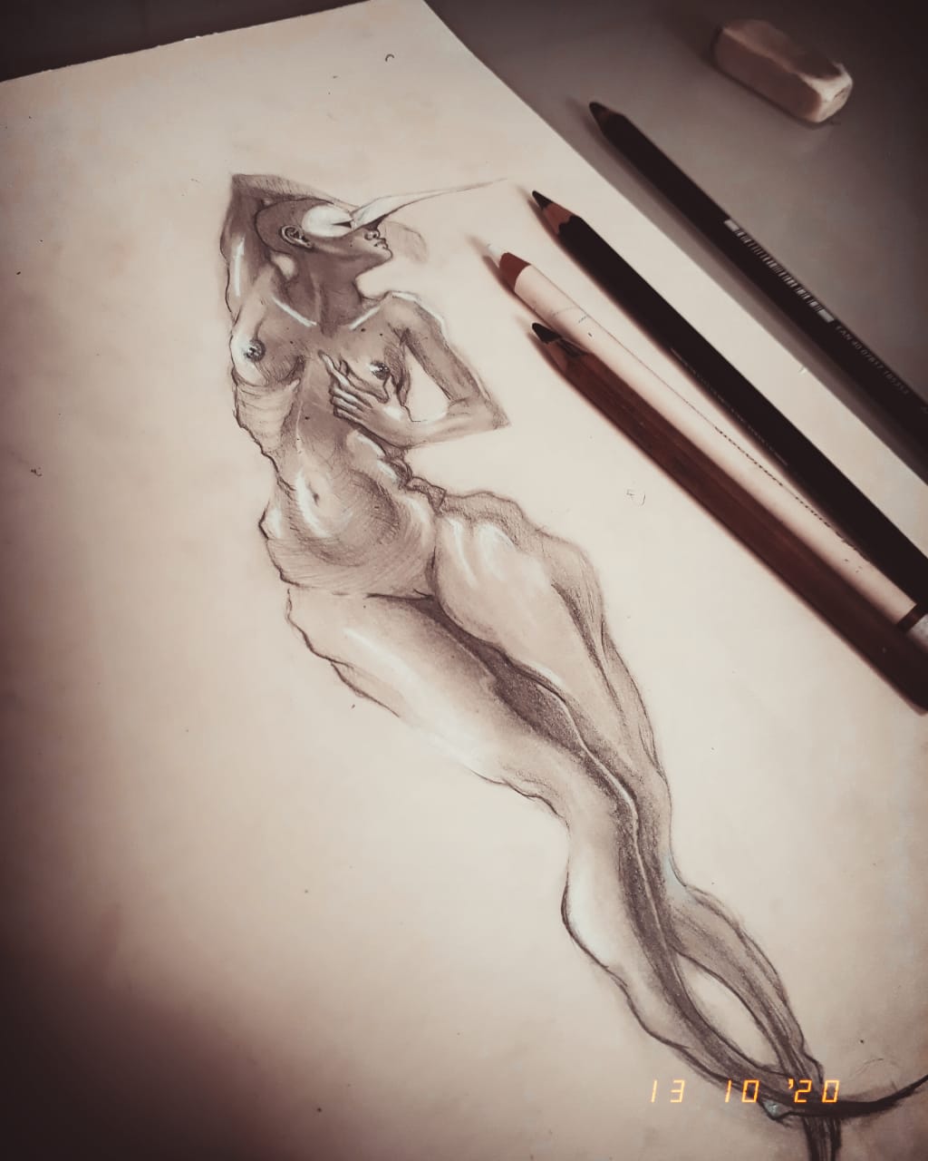 Figure drawing - Gesture - image 2 - student project