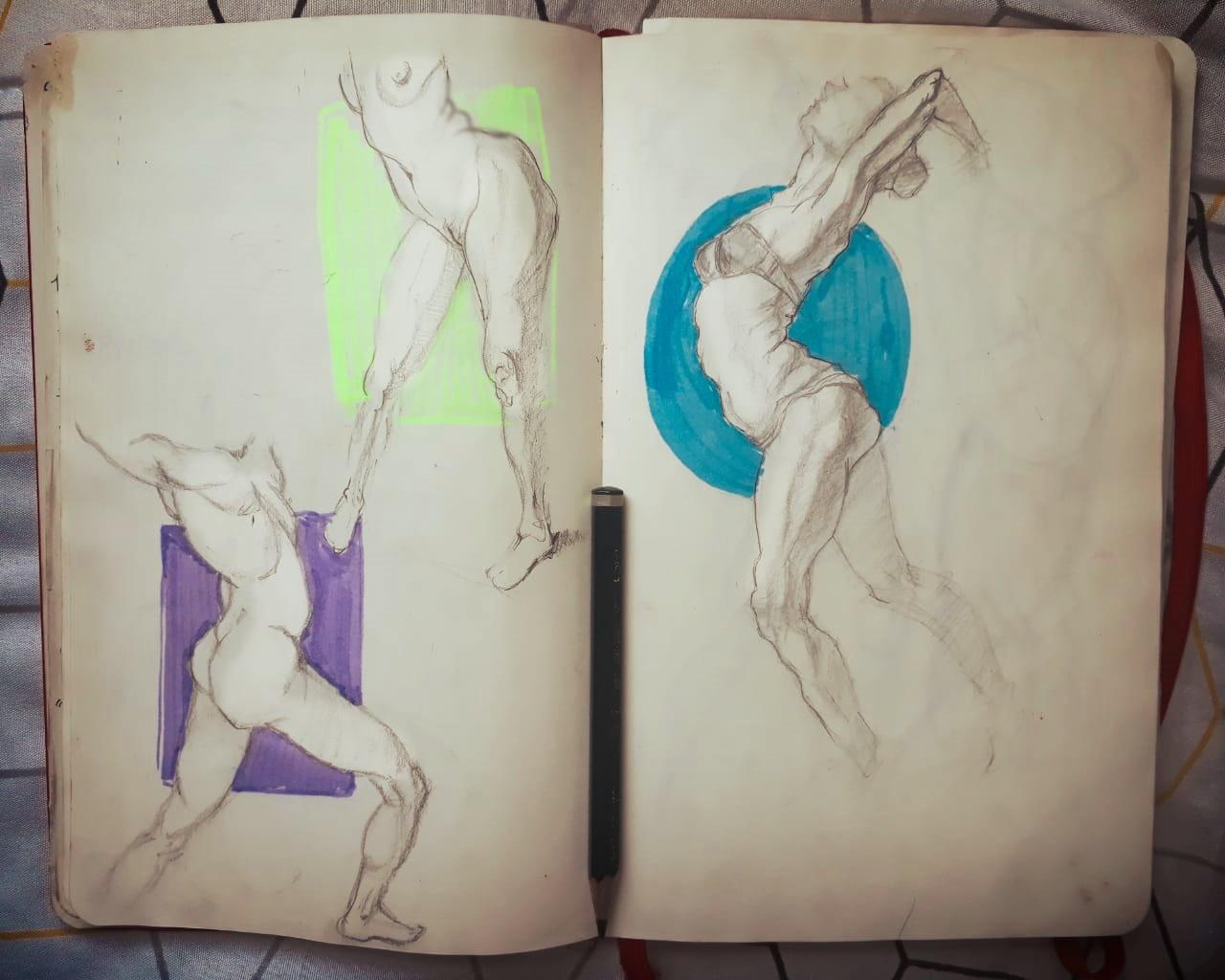Figure drawing - Gesture - image 3 - student project