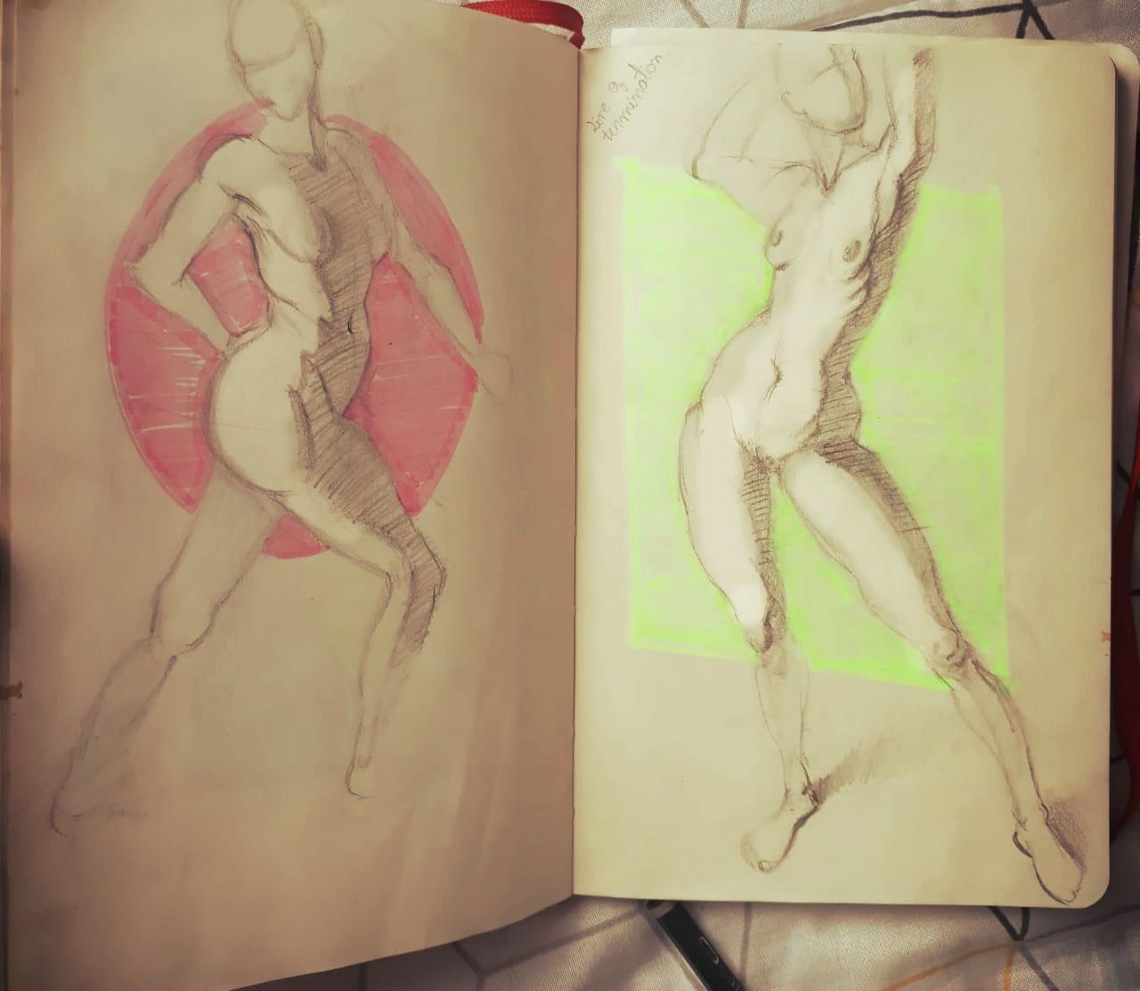 Figure drawing - Gesture - image 4 - student project