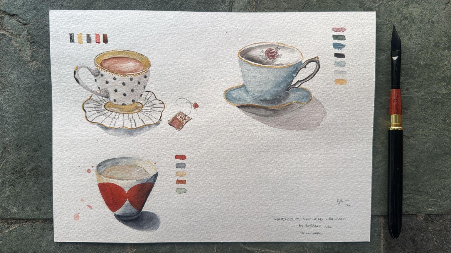 7 Days of Tea Cups! - image 2 - student project
