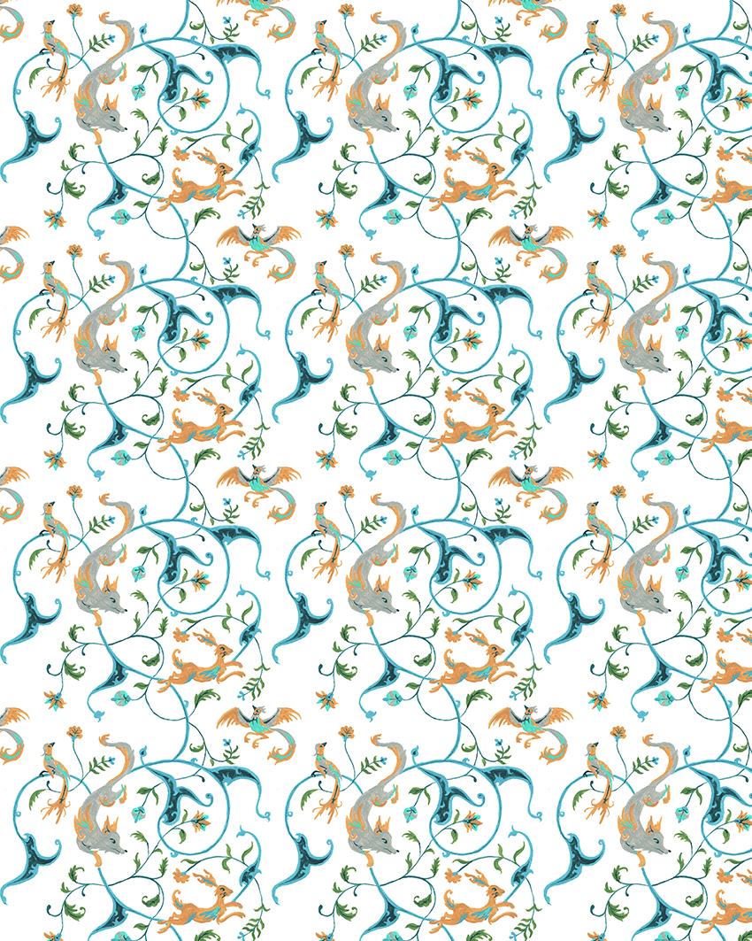 Animals and leaves - image 2 - student project