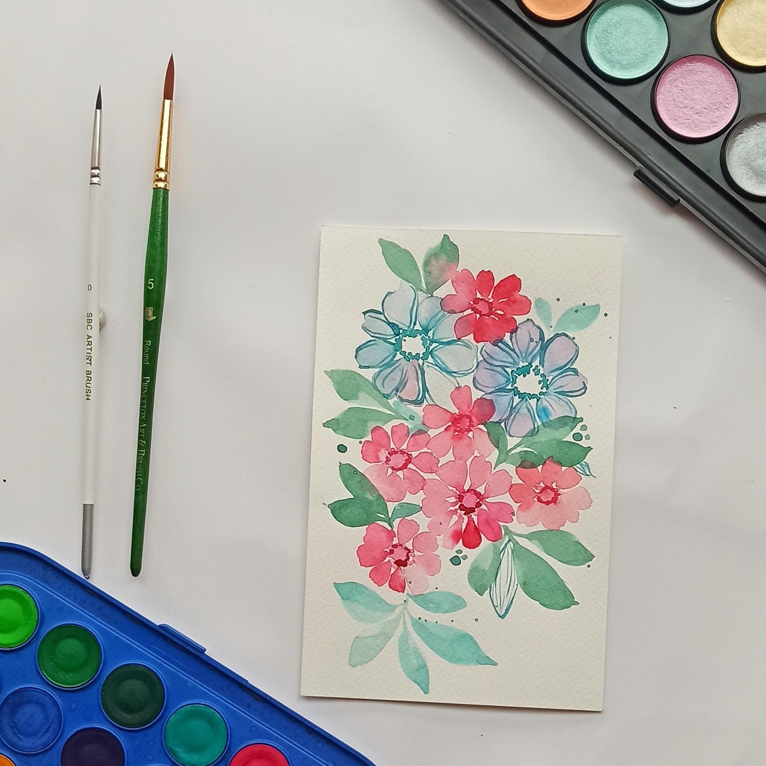 pastel florals day 1 to 15 updated - image 15 - student project