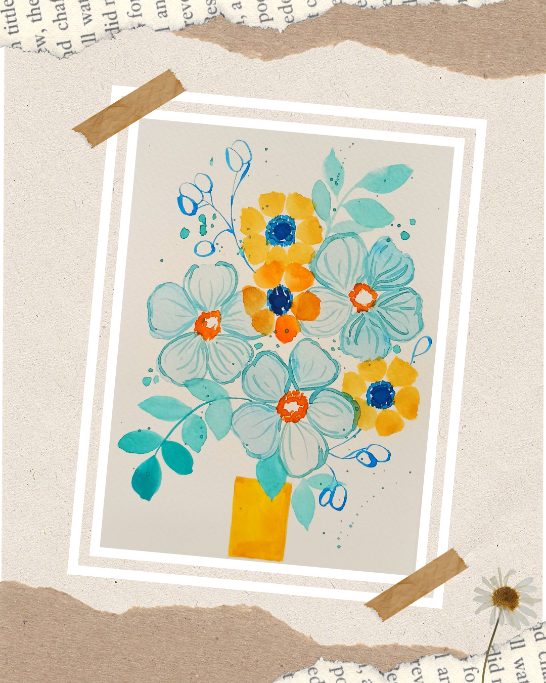 pastel florals day 1 to 15 updated - image 7 - student project