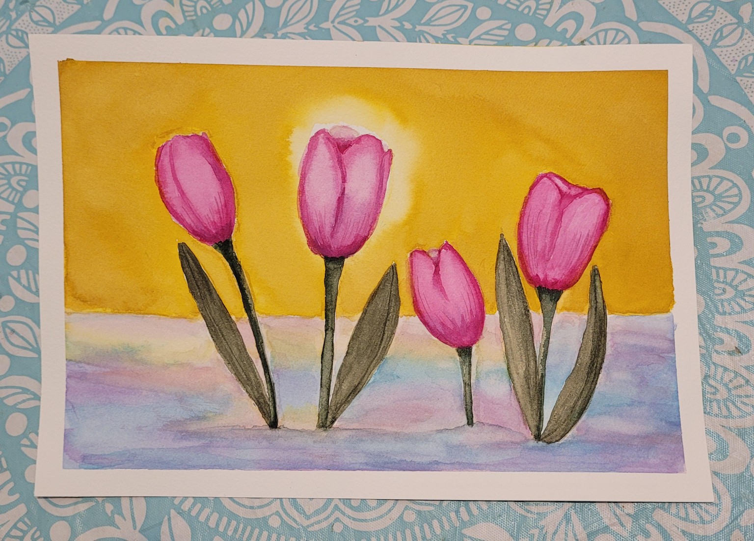 Blossom to Bloom Spring Paintings - image 13 - student project