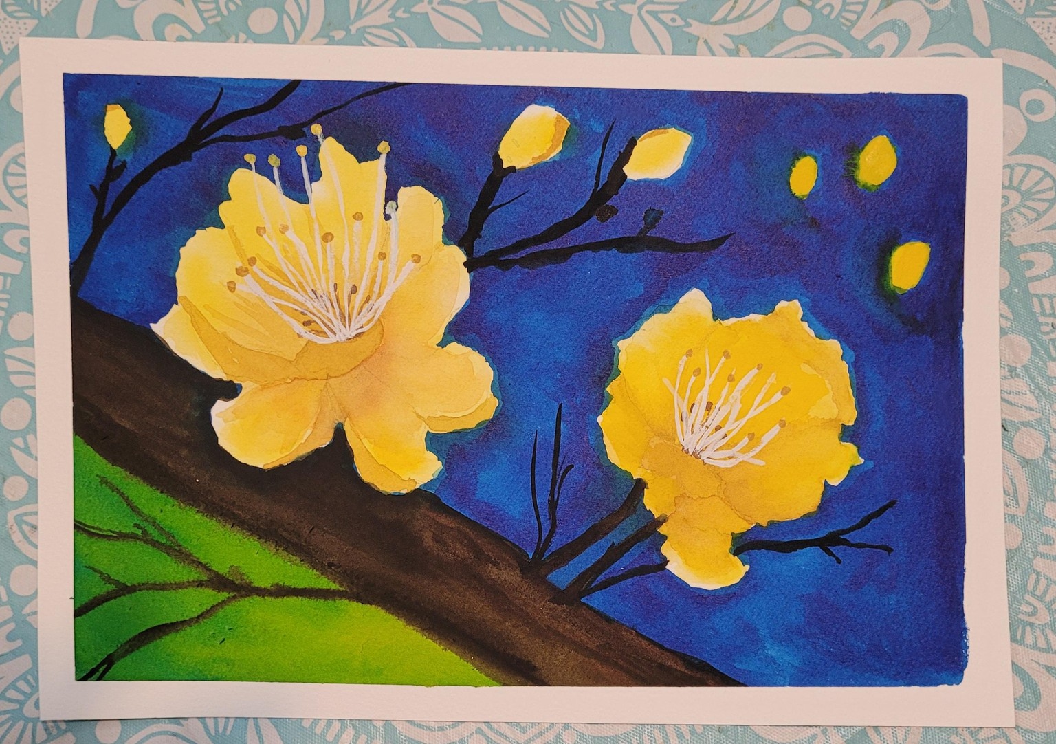 Blossom to Bloom Spring Paintings - image 4 - student project