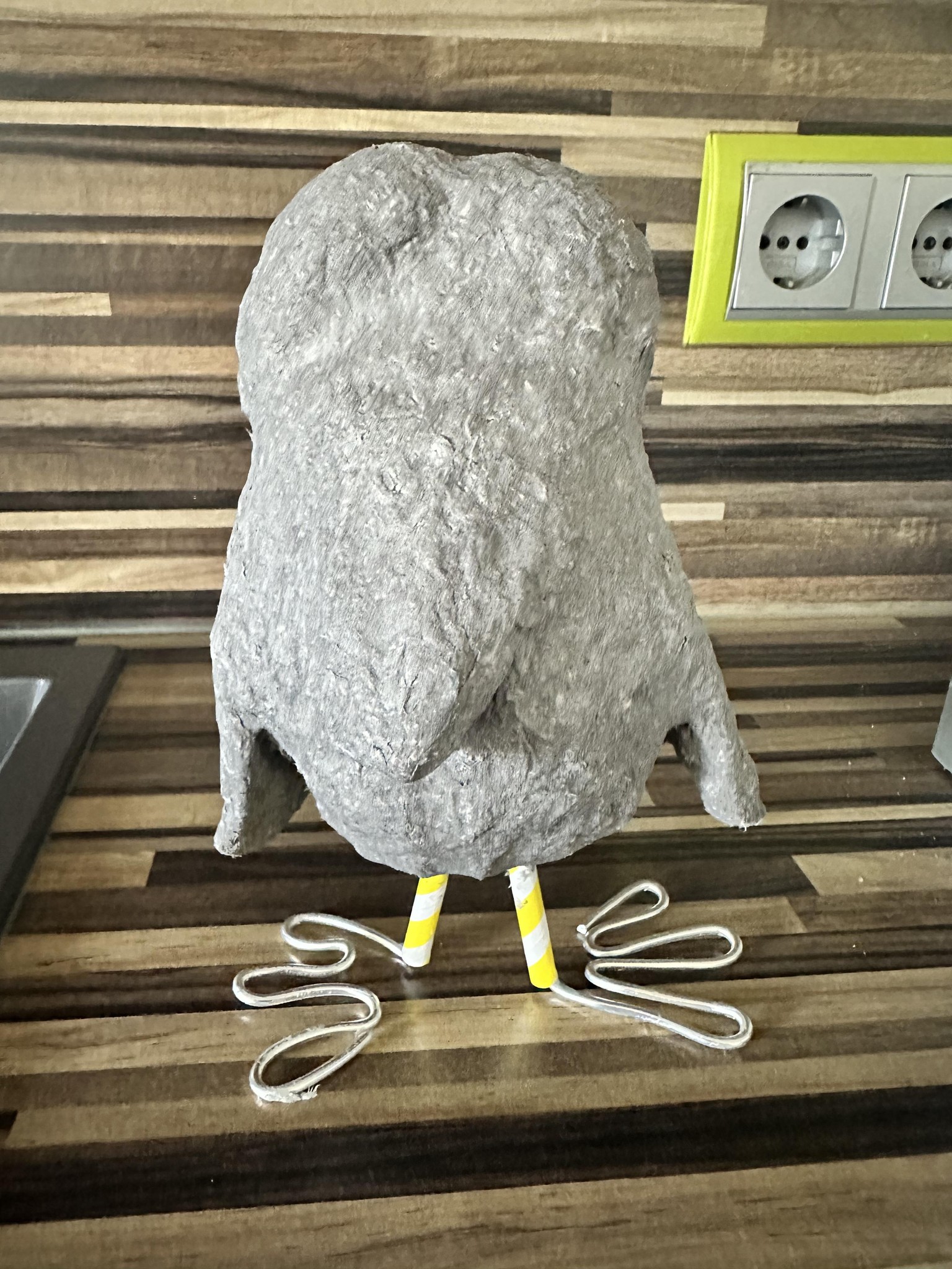 My Cartoon-Coffee-Chicken in Papermachè - image 3 - student project