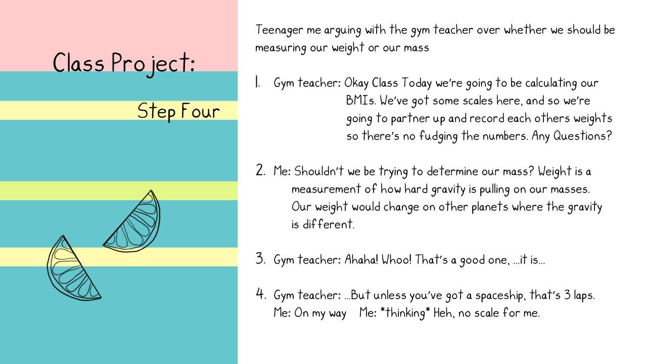 Weighty Story from Highschool - image 6 - student project