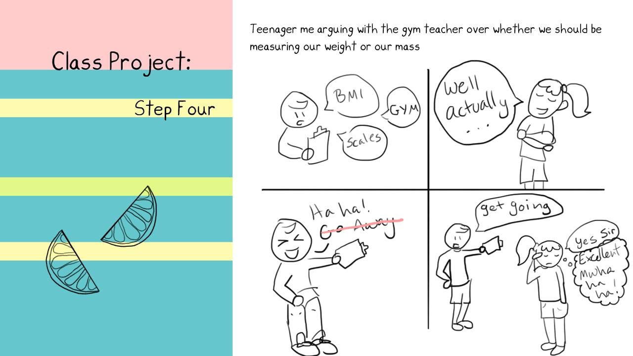 Weighty Story from Highschool - image 5 - student project