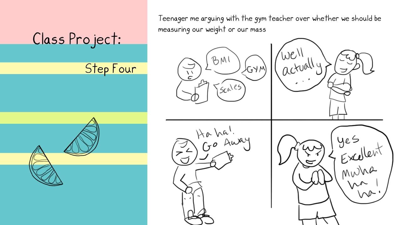 Weighty Story from Highschool - image 4 - student project