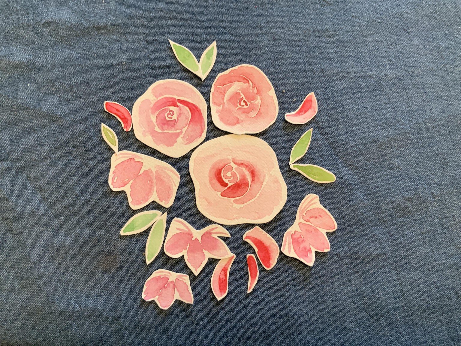 Roses, Stems and Filler : practice - image 2 - student project
