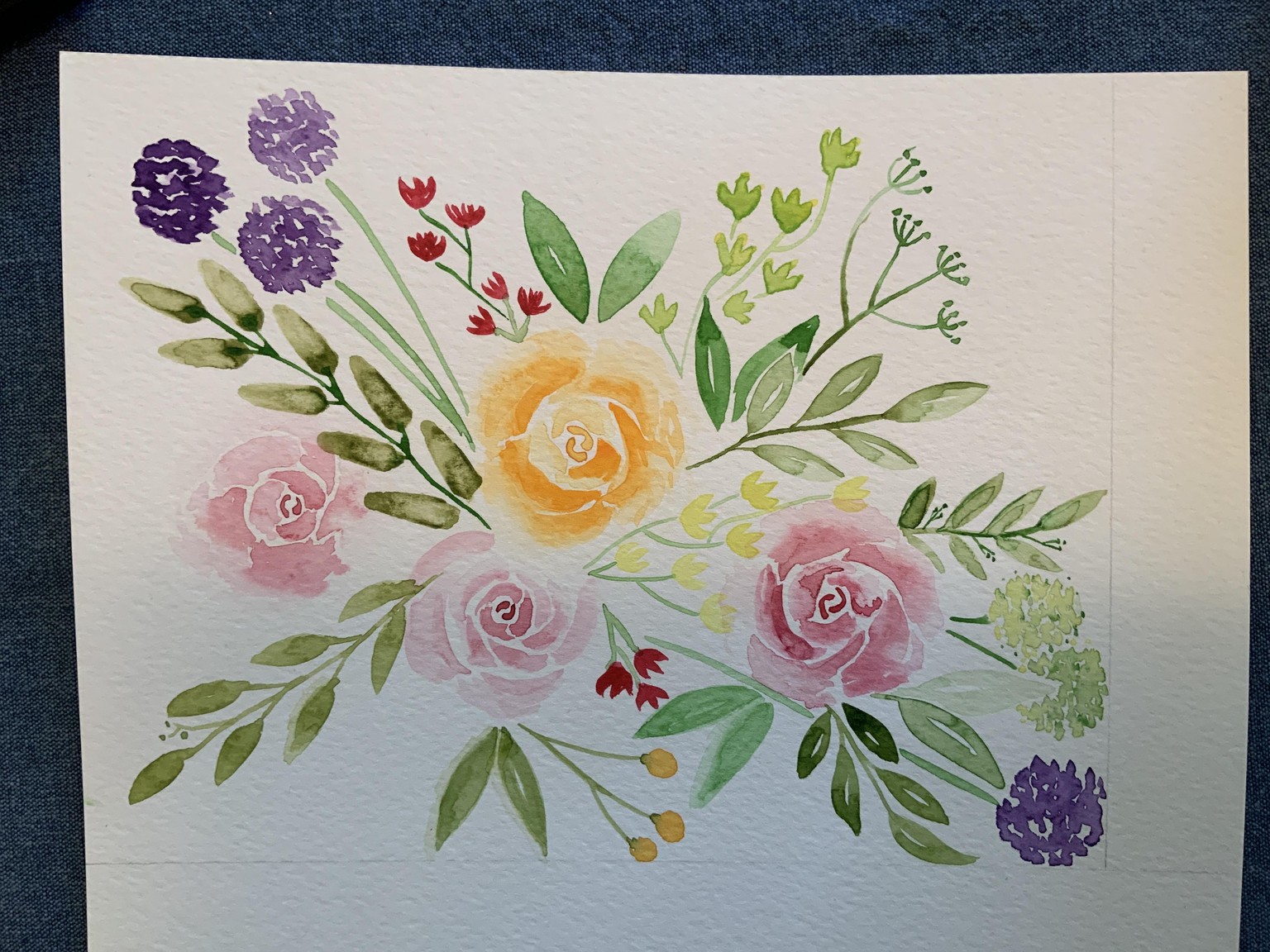 Roses, Stems and Filler : practice - image 4 - student project