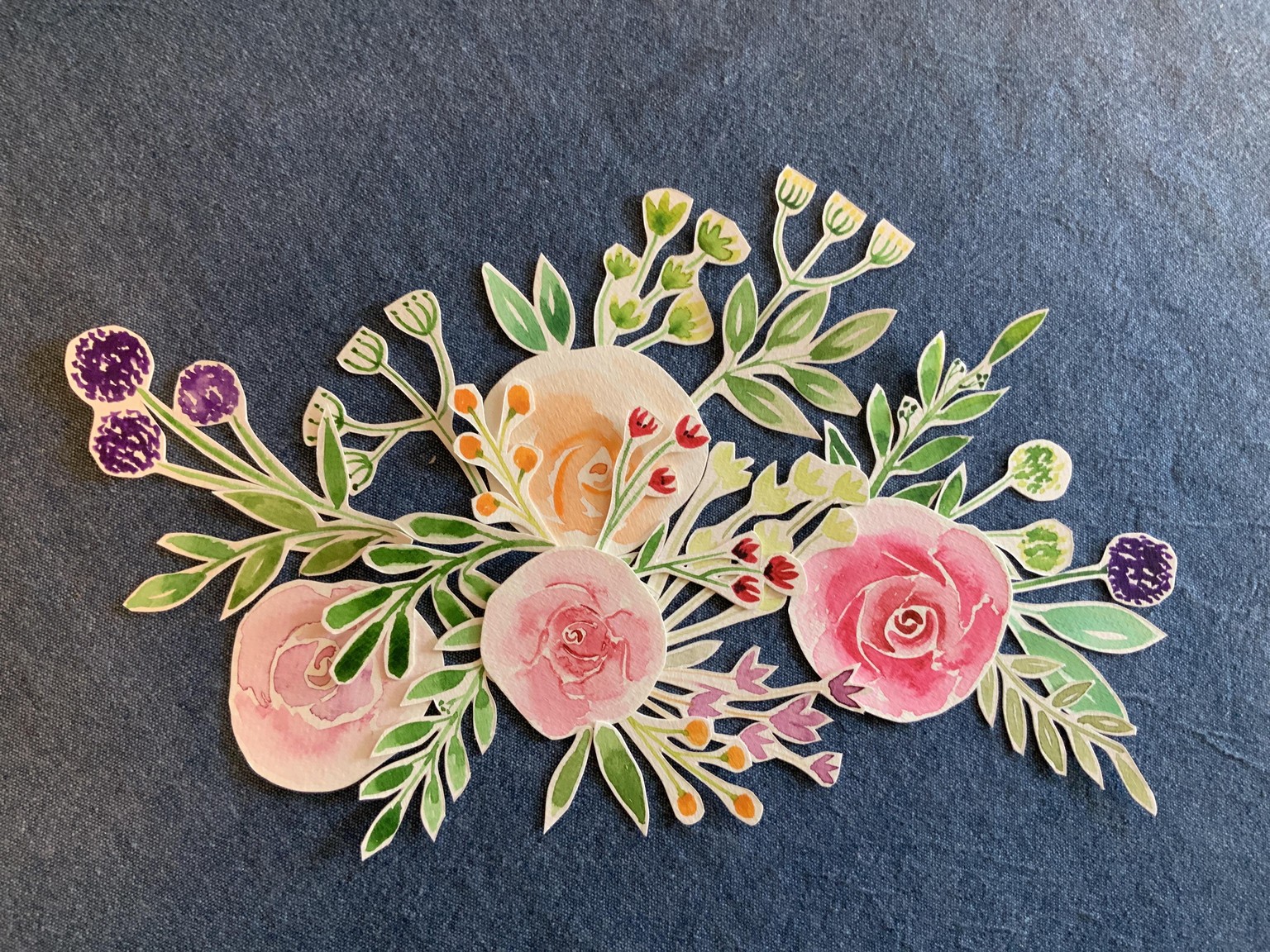 Roses, Stems and Filler : practice - image 3 - student project