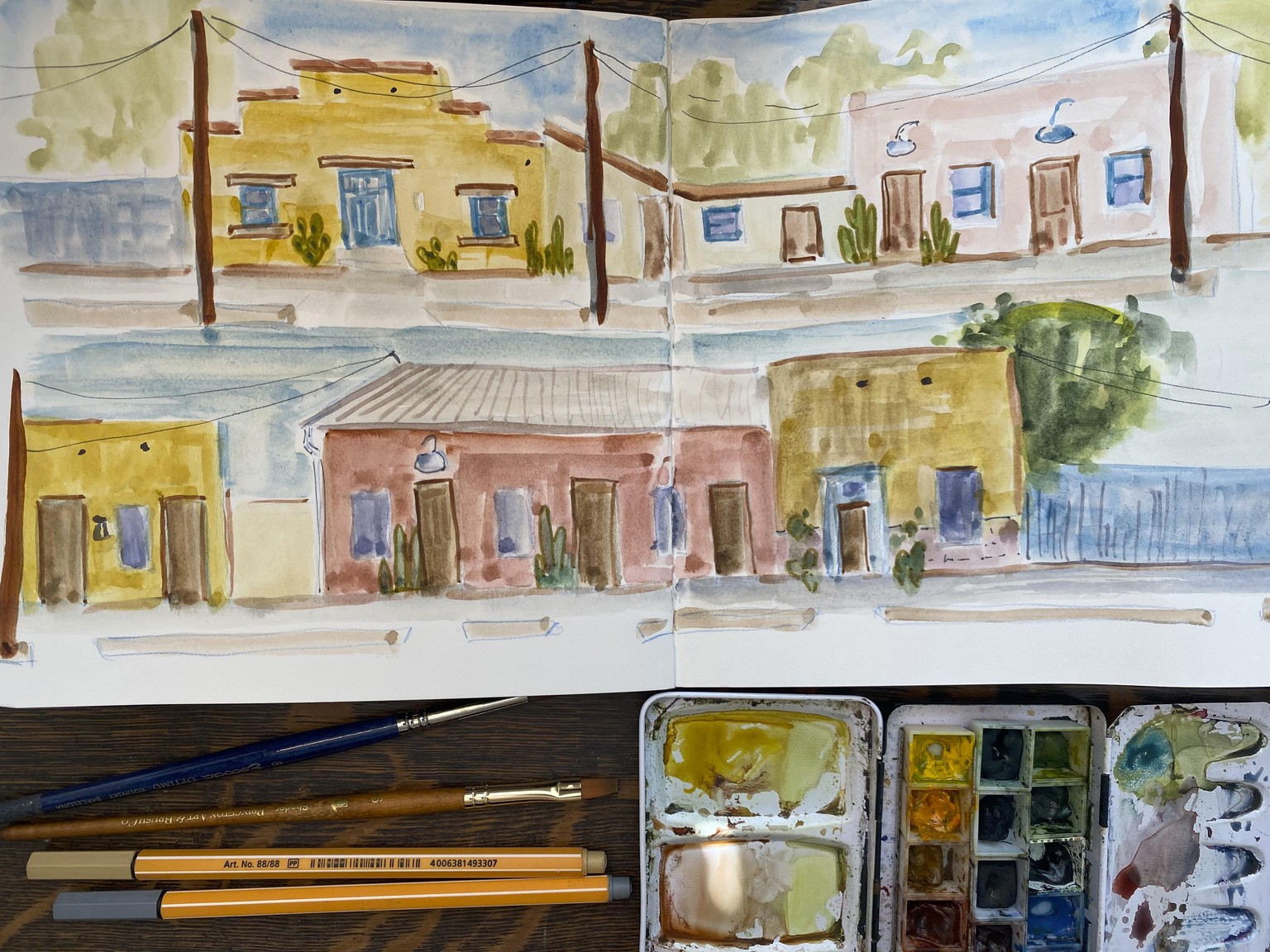 Travel Sketching // Tucson, AZ - image 3 - student project