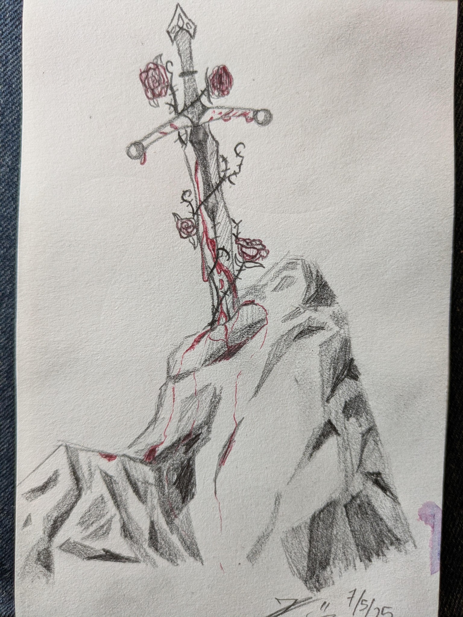 Sword in the stone - image 1 - student project
