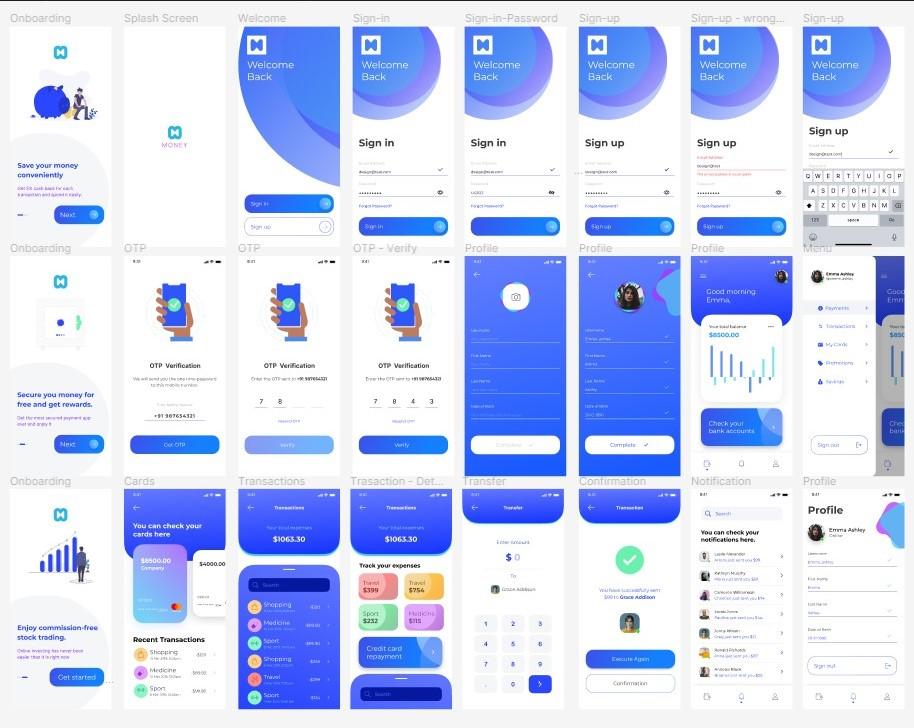 Finance App - image 1 - student project