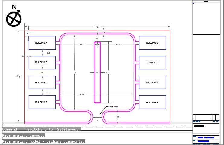 Office Park Site Layout - image 4 - student project