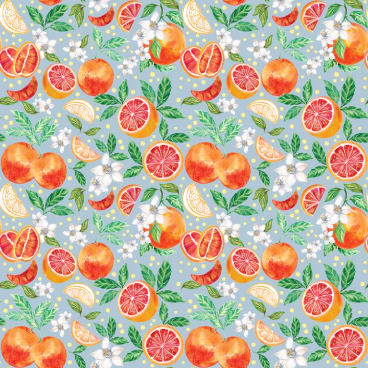 Orange Pattern, my first pattern ever!!!! - image 2 - student project