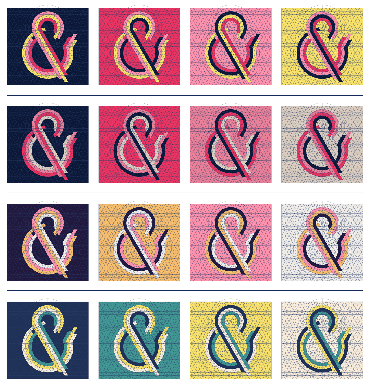 Designing a Geometric Ampersand - image 6 - student project