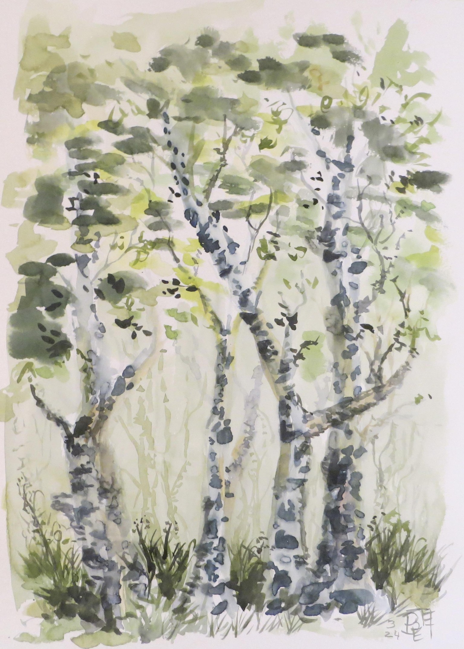 Washes, Colour Mixing, Brush Strokes, Honey, Milk & Tea - image 1 - student project