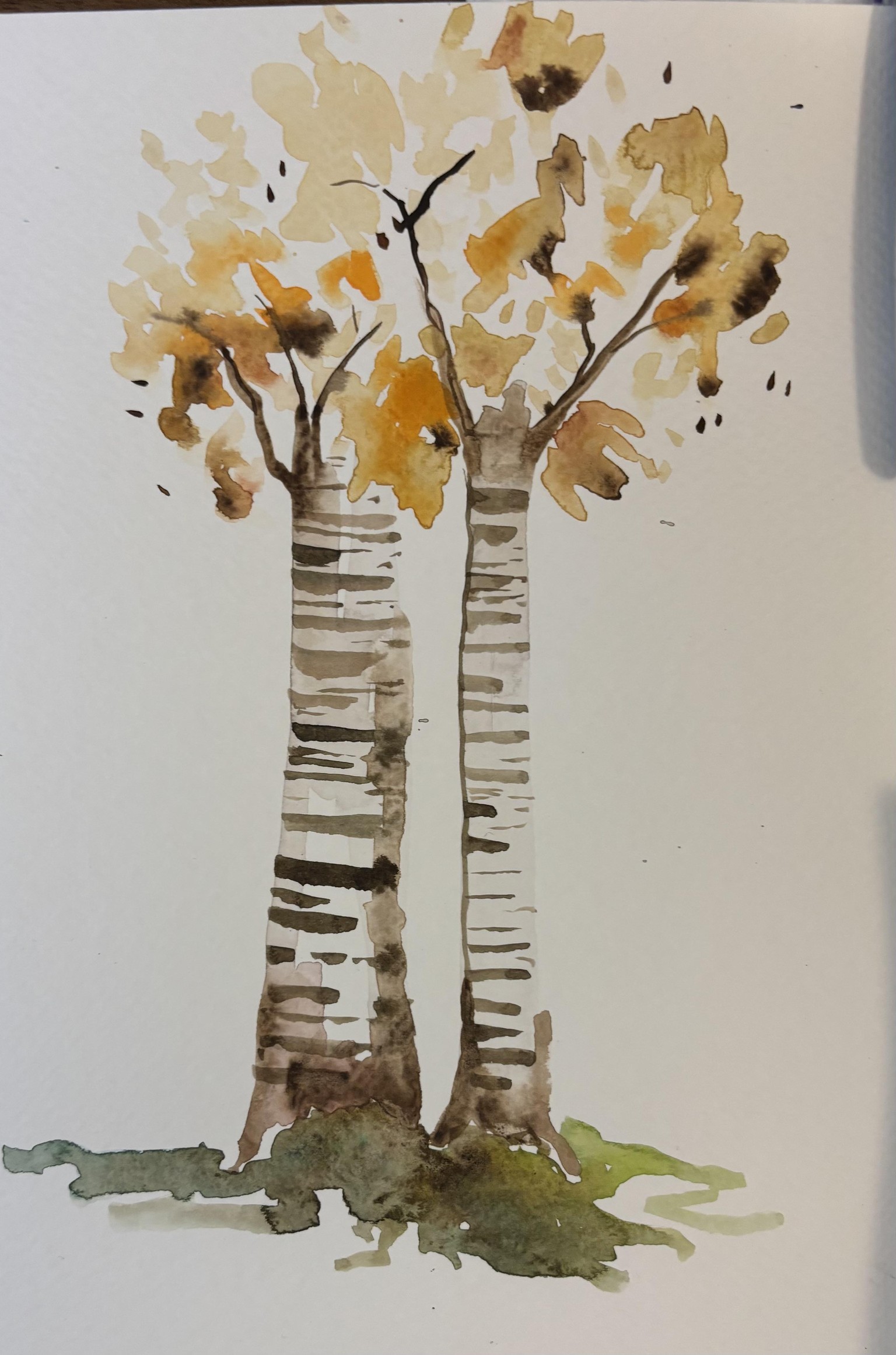 Autumn Watercolors - image 1 - student project