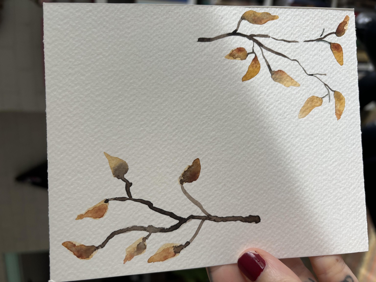Autumn Watercolors - image 4 - student project