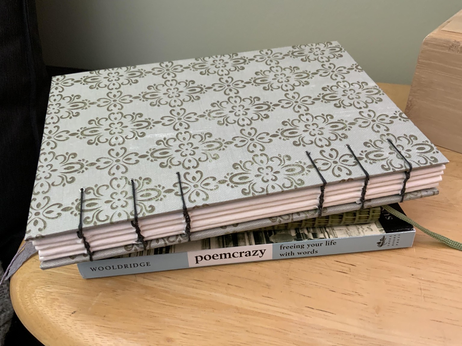 First Coptic Stitch Watercolour Journal - image 1 - student project