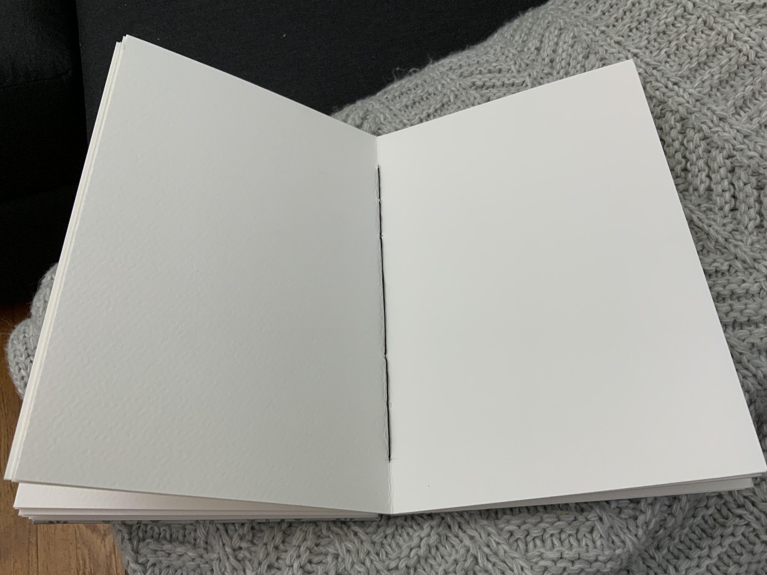 First Coptic Stitch Watercolour Journal - image 2 - student project