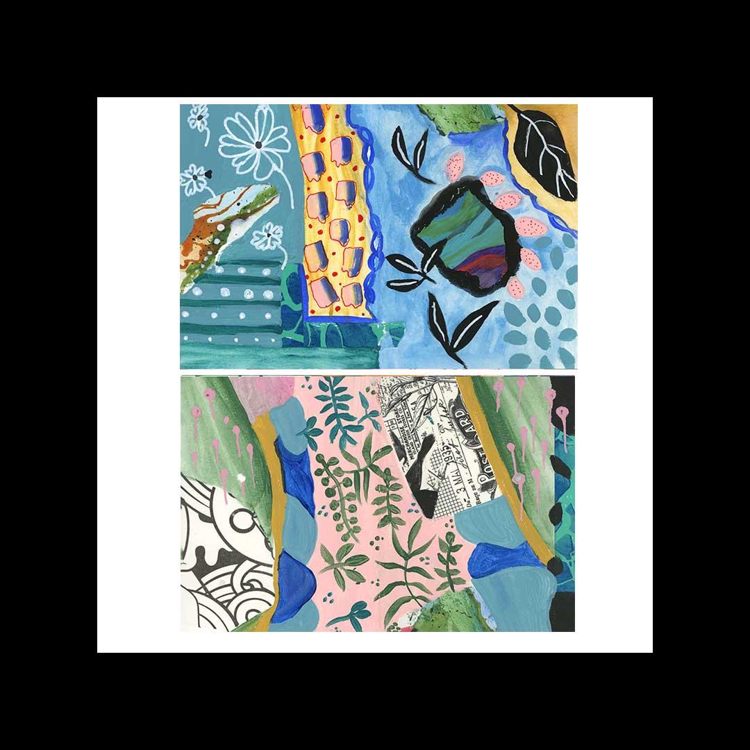 Collage Sketchbook - image 5 - student project