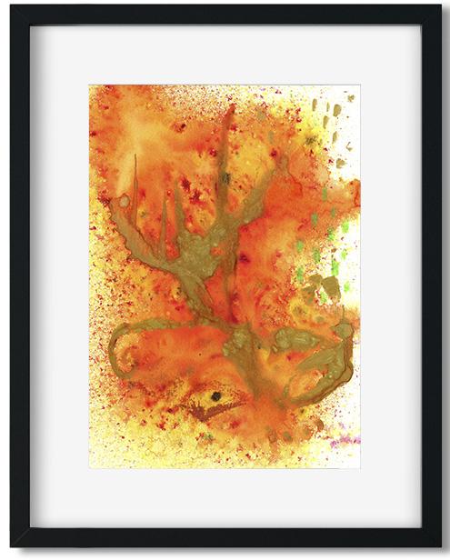 Watercolor Powder - Intuitive Abstracts - image 2 - student project