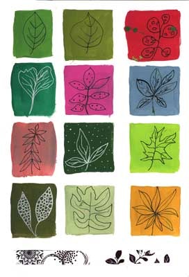 Stylized Botanicals - image 3 - student project