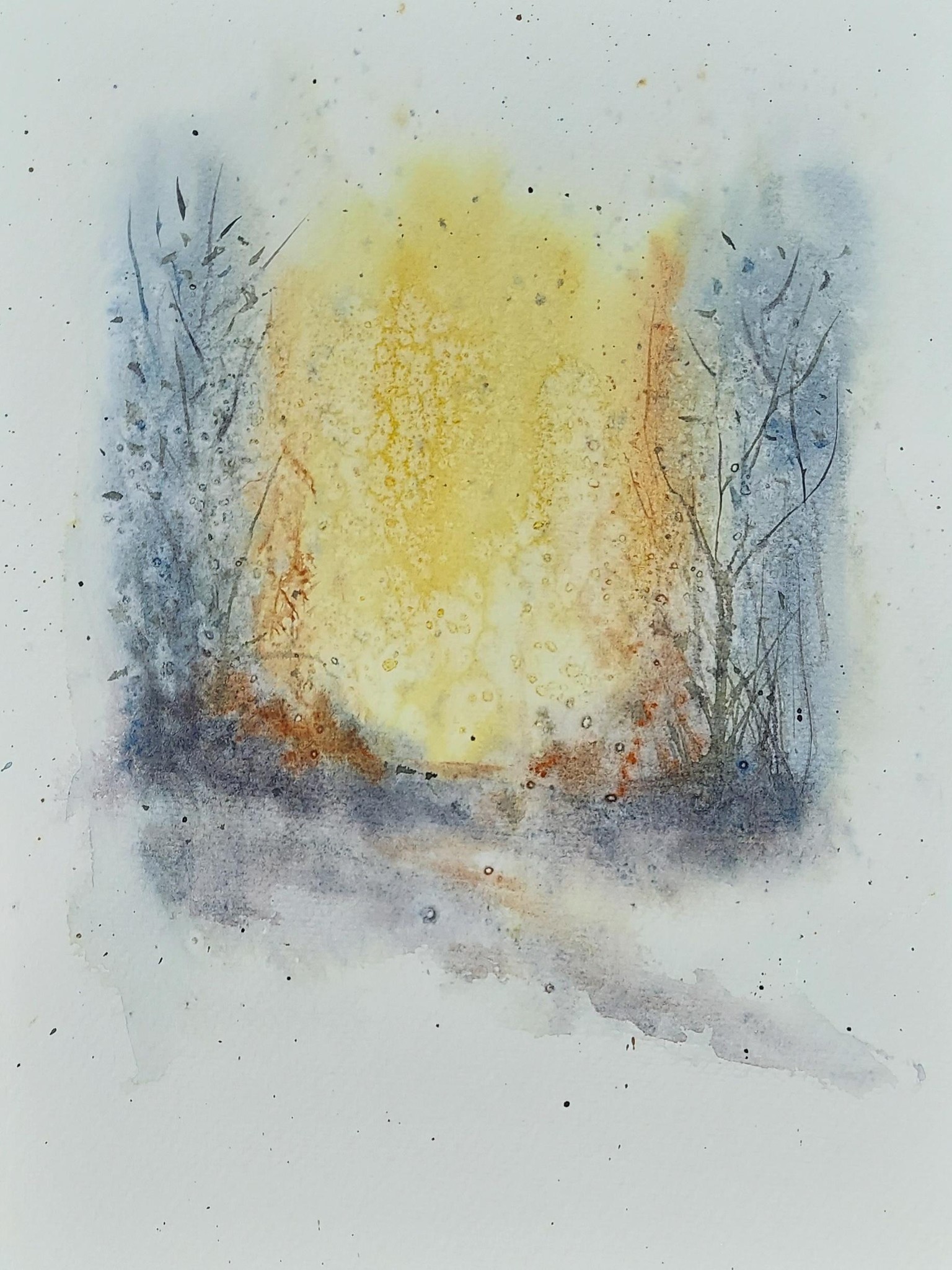 Free-Flow Watercolor - image 2 - student project