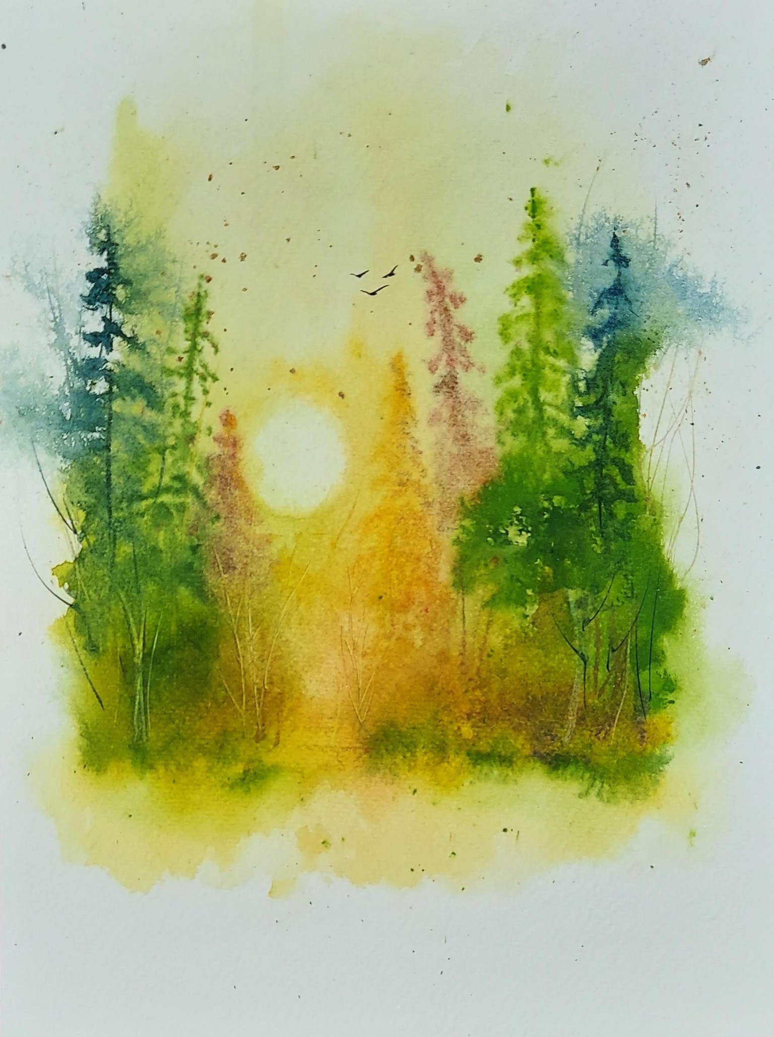 Free-Flow Watercolor - image 4 - student project