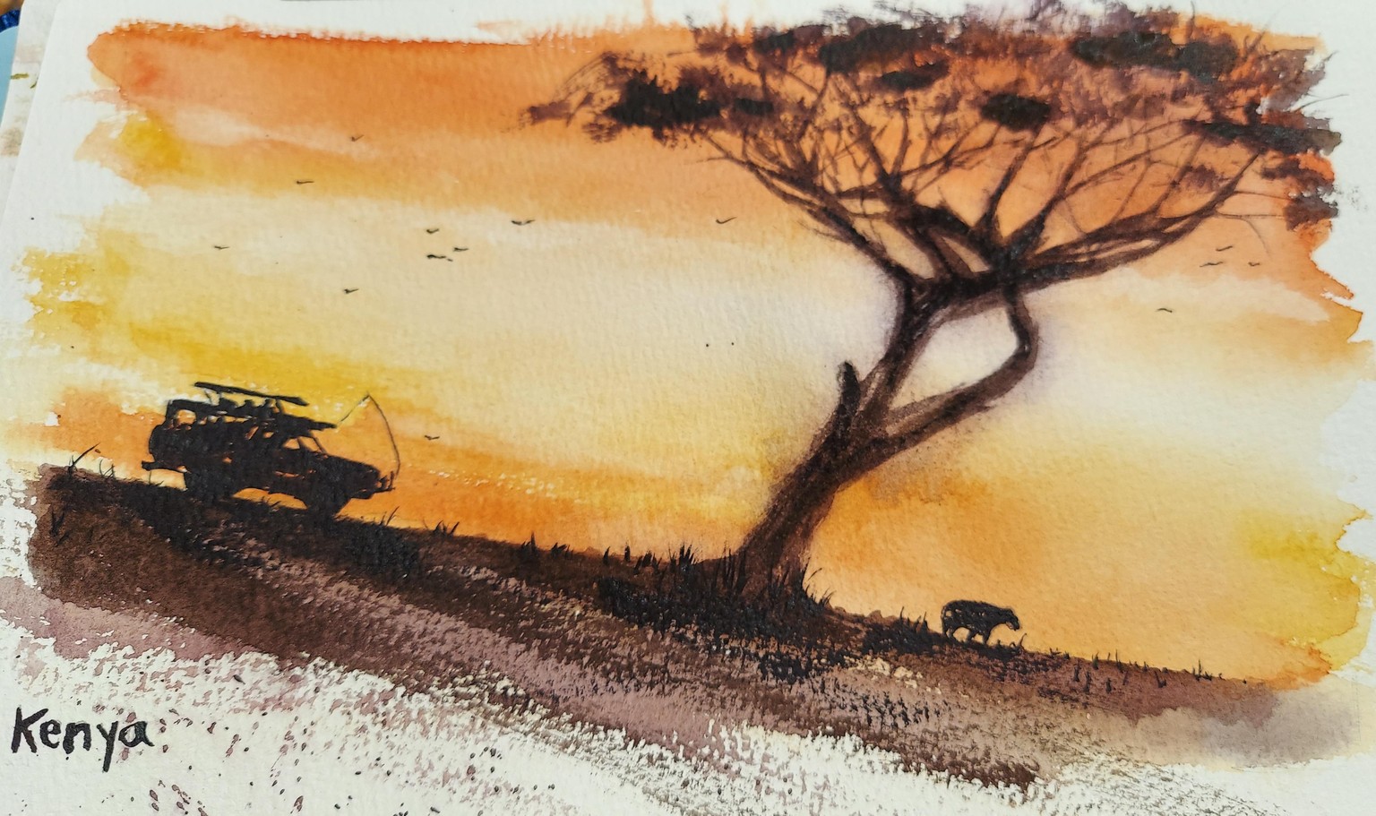 Watercolor Travel II - image 5 - student project