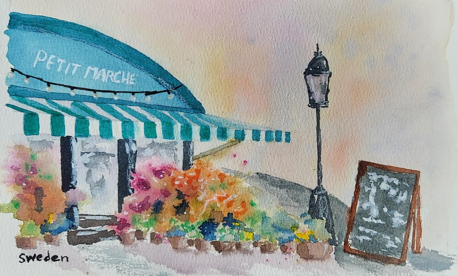 Watercolor Travel II - image 1 - student project