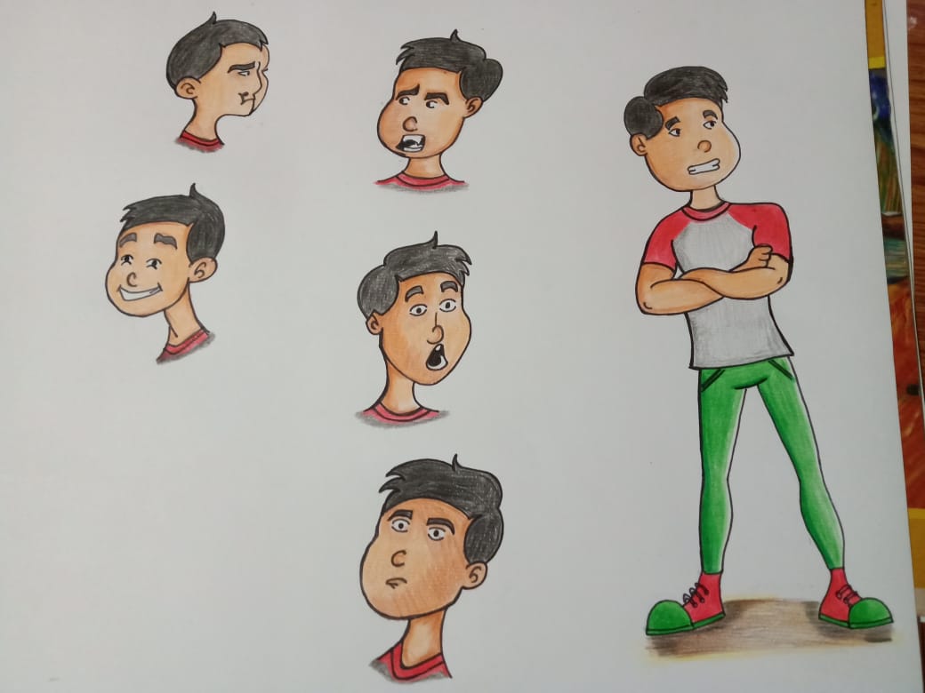 CHARACTER DESIGNING - image 1 - student project