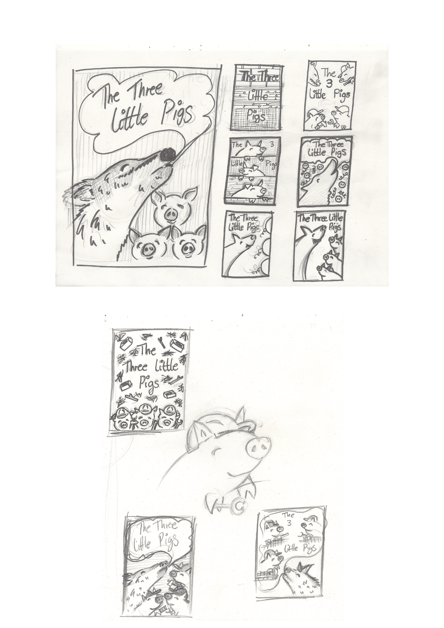 Three Little Pigs - image 1 - student project