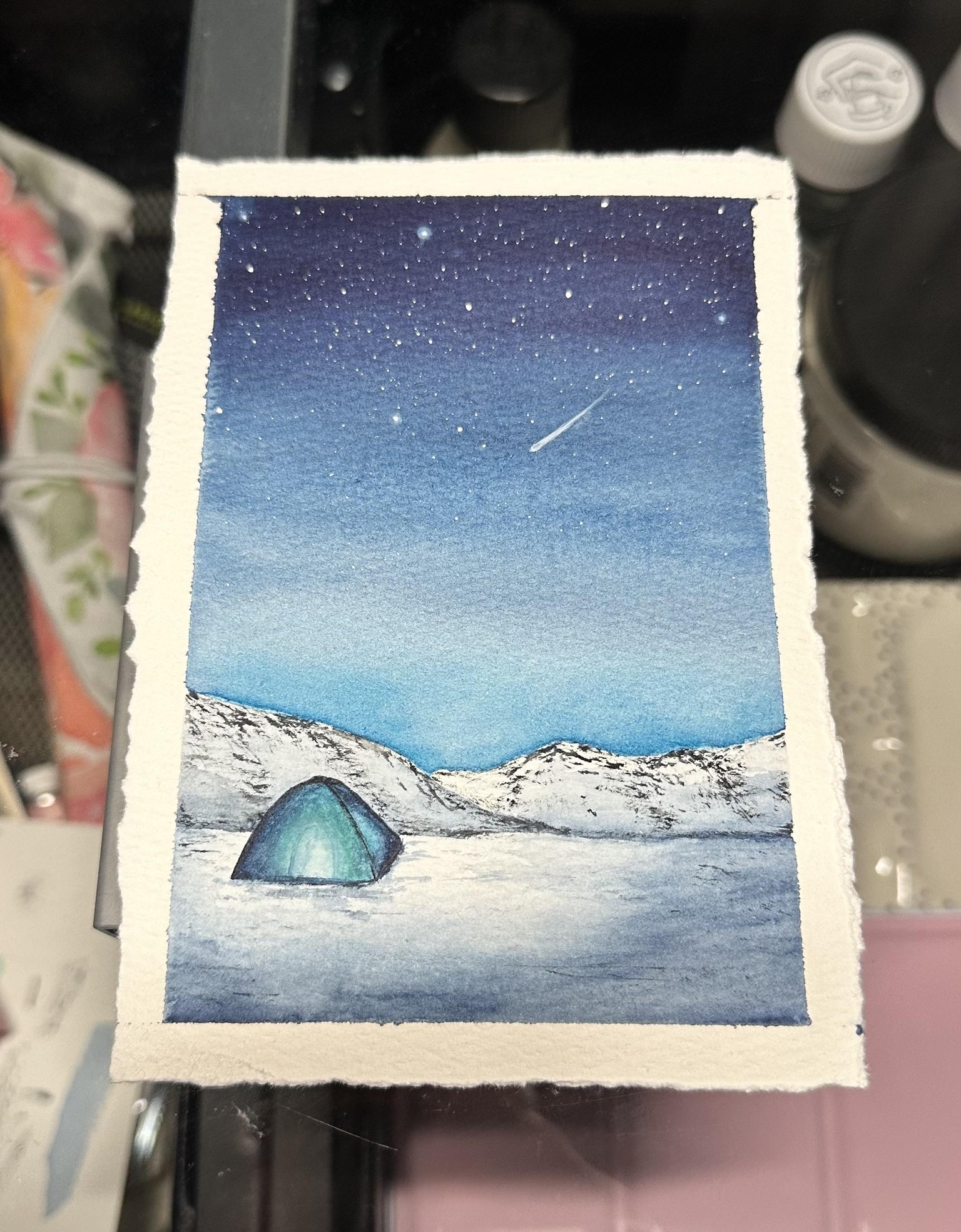 30 Days Winter Watercolor - image 1 - student project