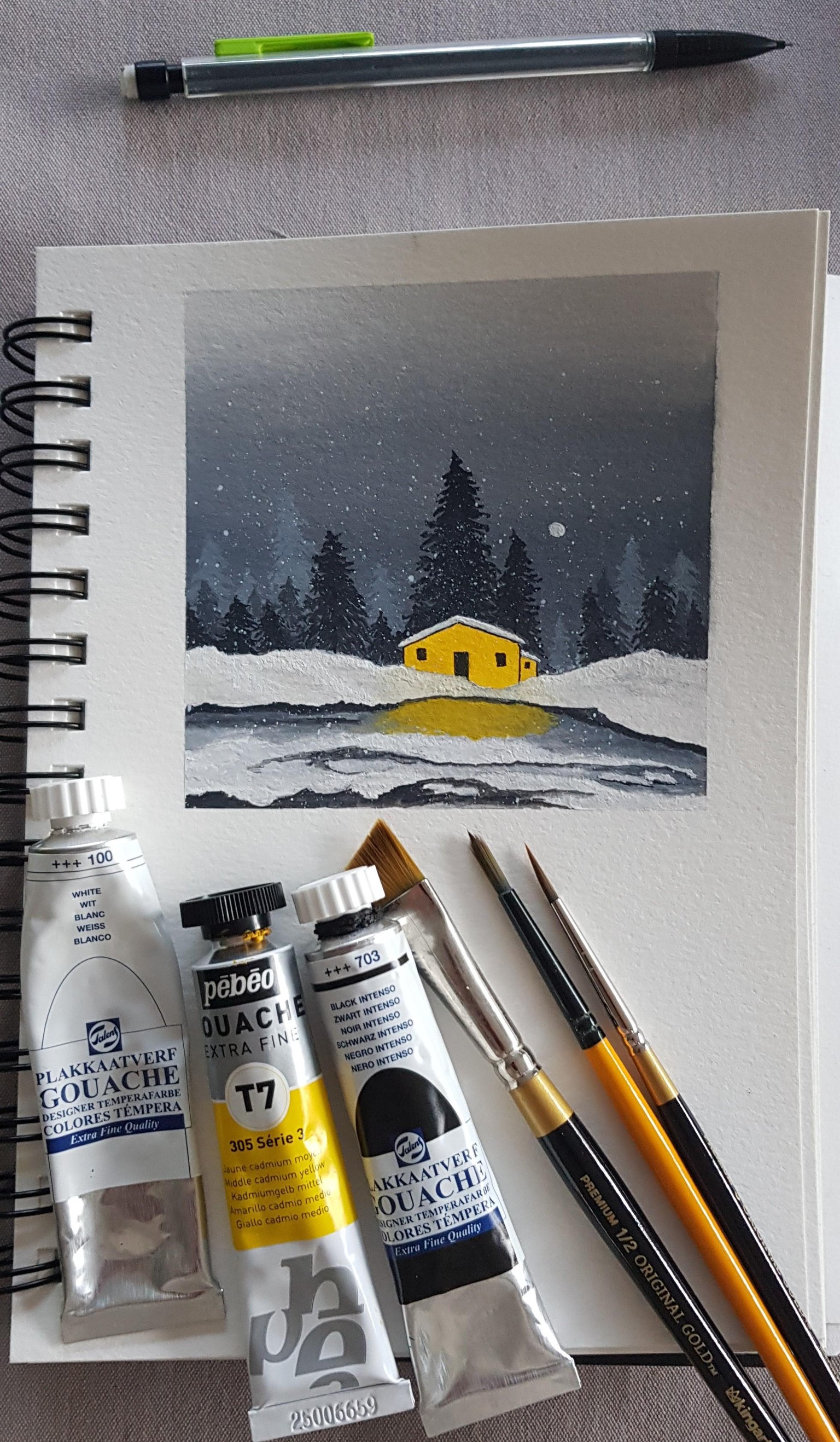 Petite maison dans la neige - image 1 - student project